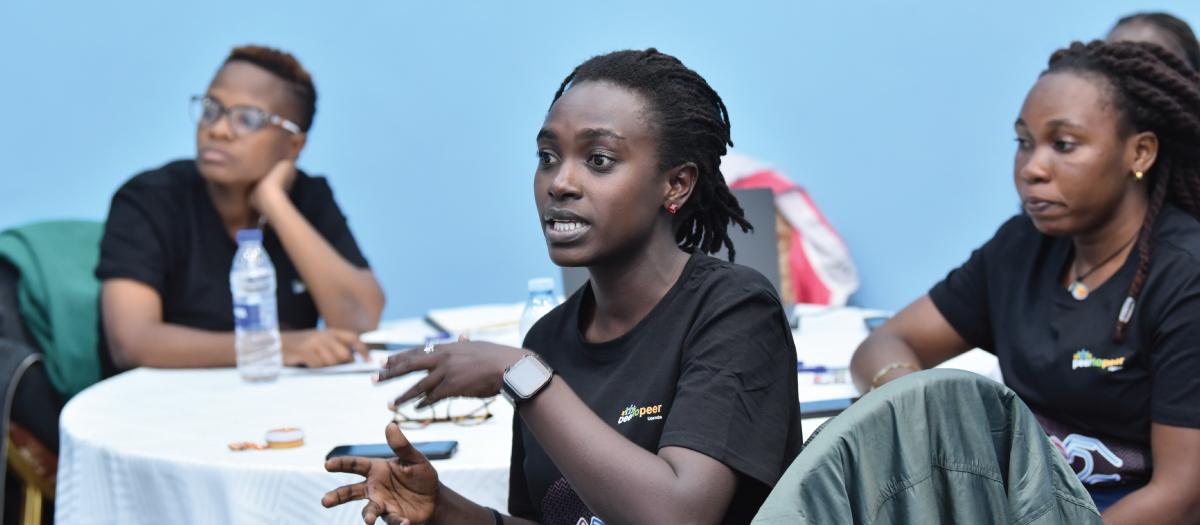 Sharing PEERU's vision for youth-led health programming